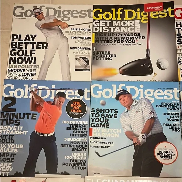 Golf Digest Magazine Collection 2010-2011 - Picture 4 of 10